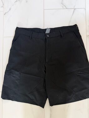 Men's Black Champion Cargo Shorts